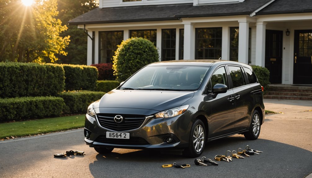 mazda 5 key variations