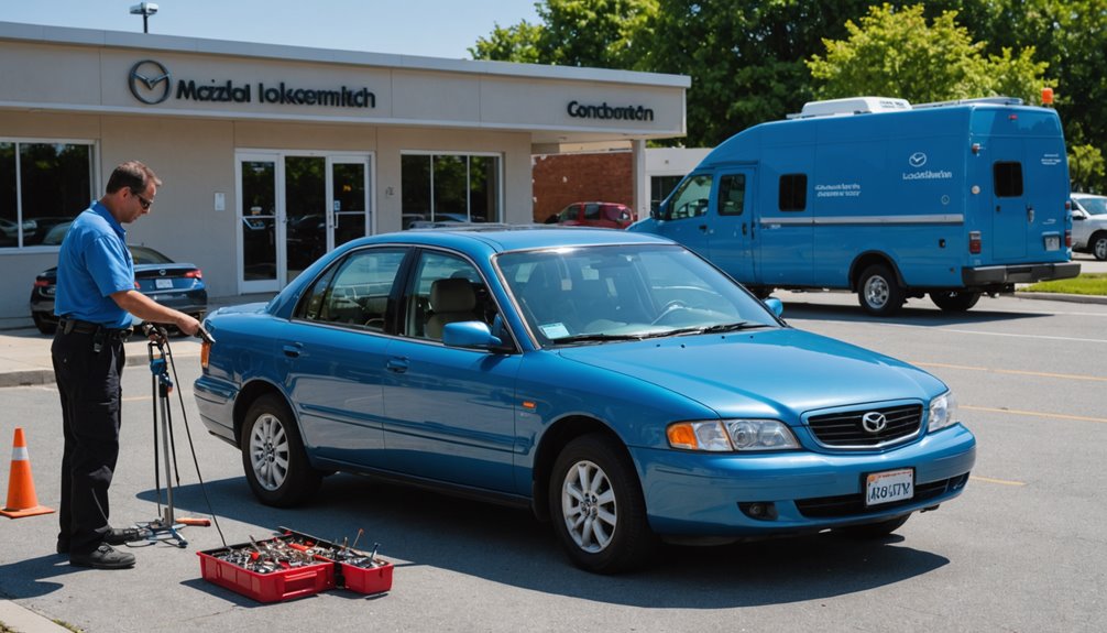 mazda millenia key replacement service