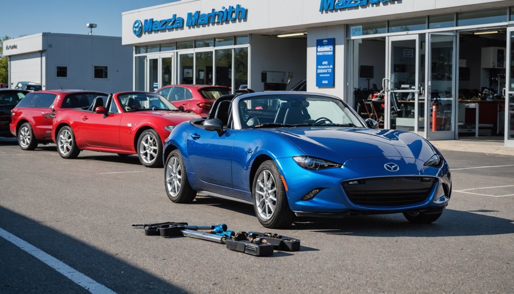 mazda mx 5 miata key expenses