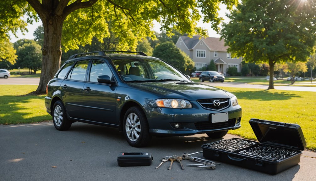 mazda protege5 key replacement services