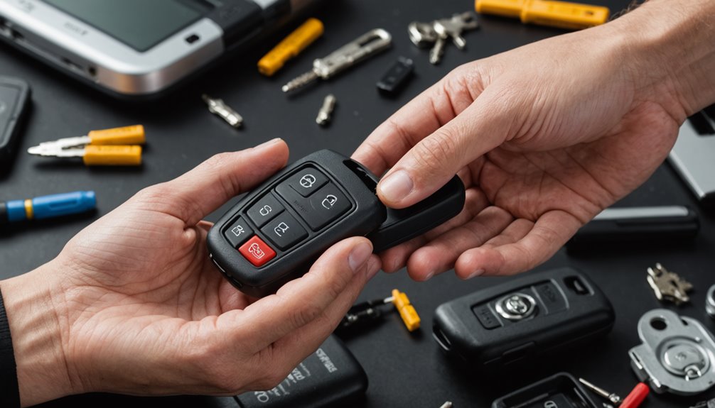 nissan pathfinder key fob replacement