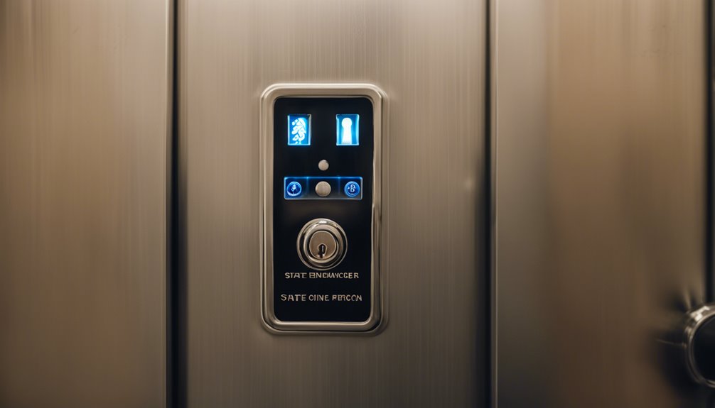 elevator door security system