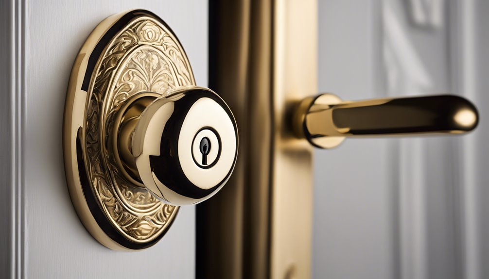 interior door lock details