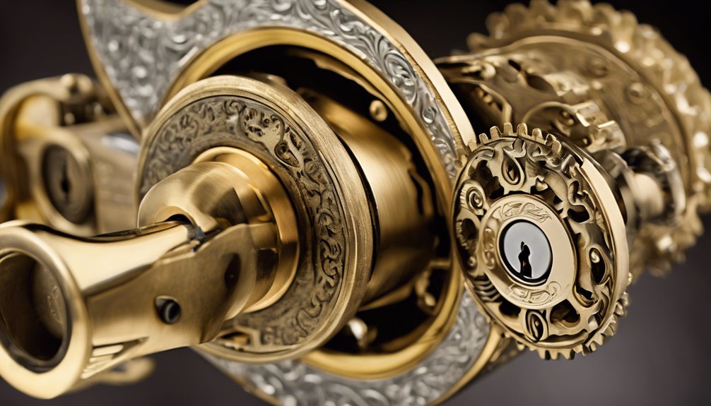 lever tumbler lock mechanism