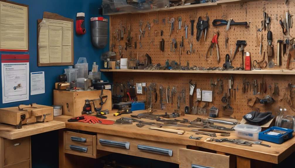 locksmithing tools and materials