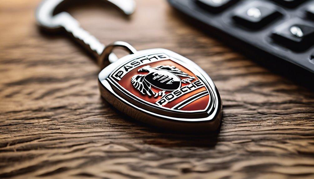 porsche car key replacement cost