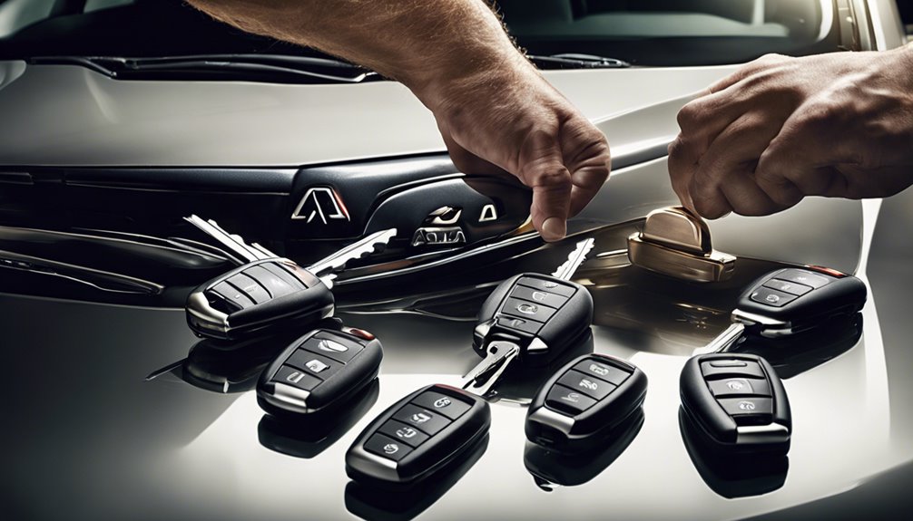 acura key variations explained