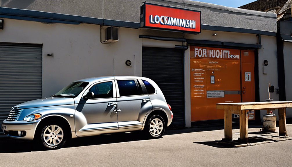 chrysler pt cruiser locksmith services