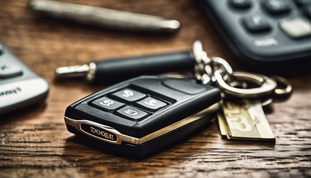 dodge avenger key fob expenses