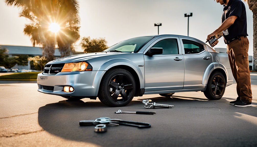 dodge avenger key services