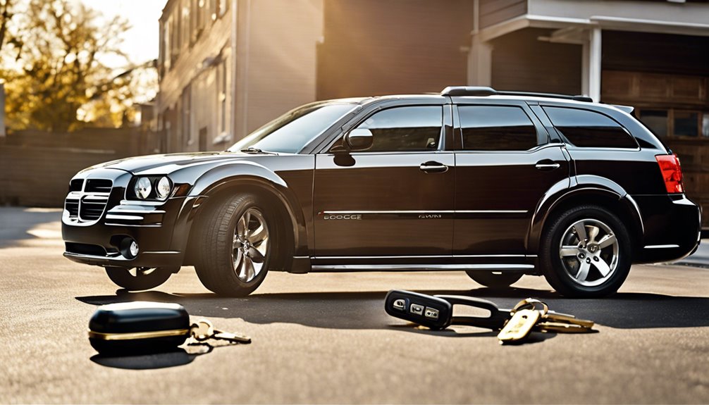 dodge magnum key replacement costs