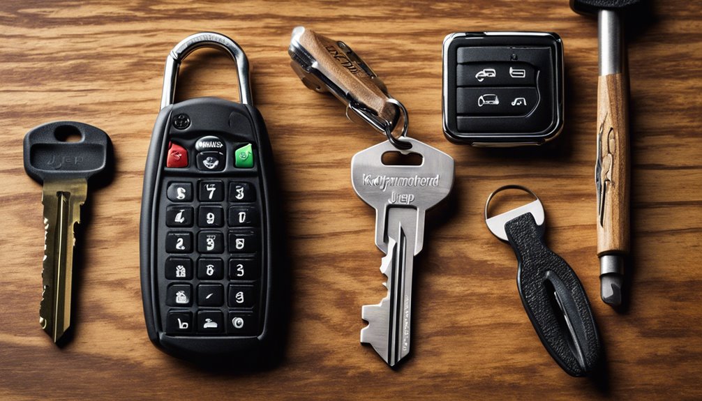 jeep commander key fob services