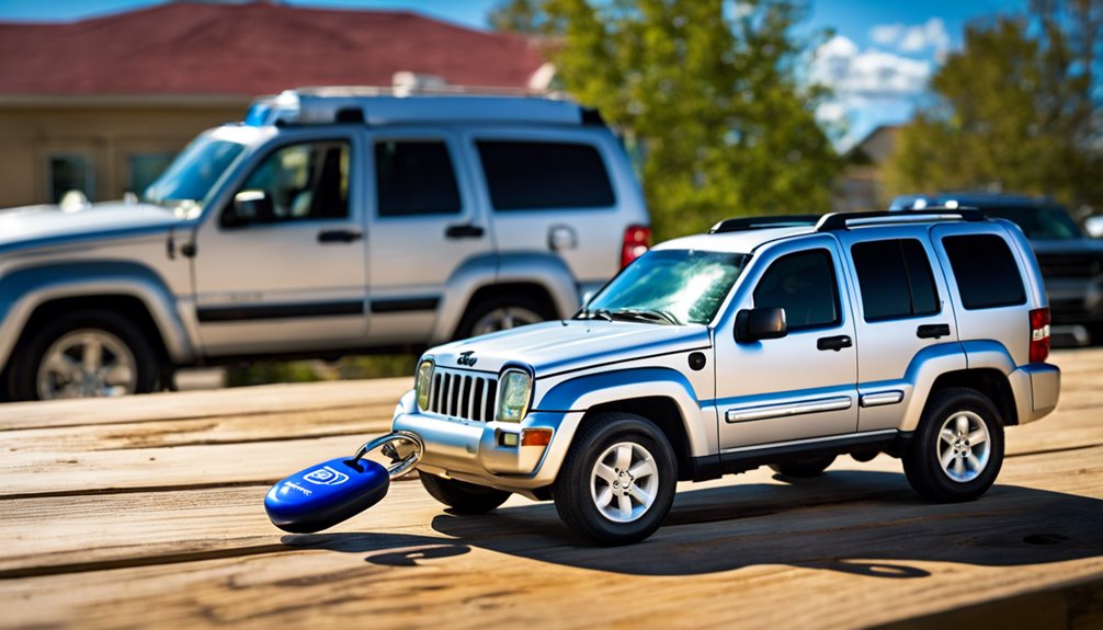 jeep liberty key services