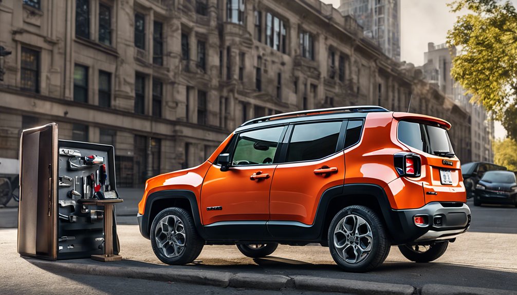 jeep renegade key replacement costs