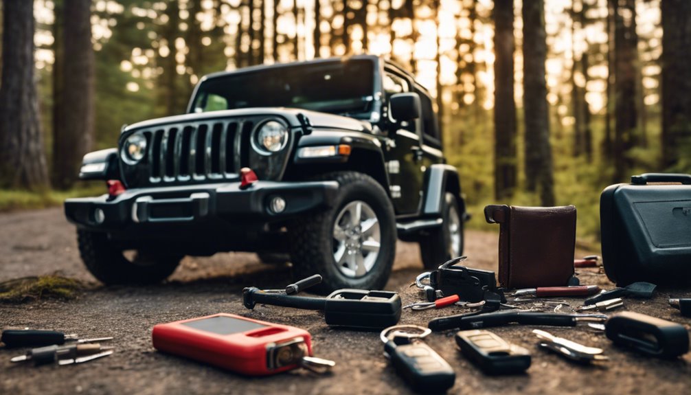 jeep wrangler key replacement scenarios