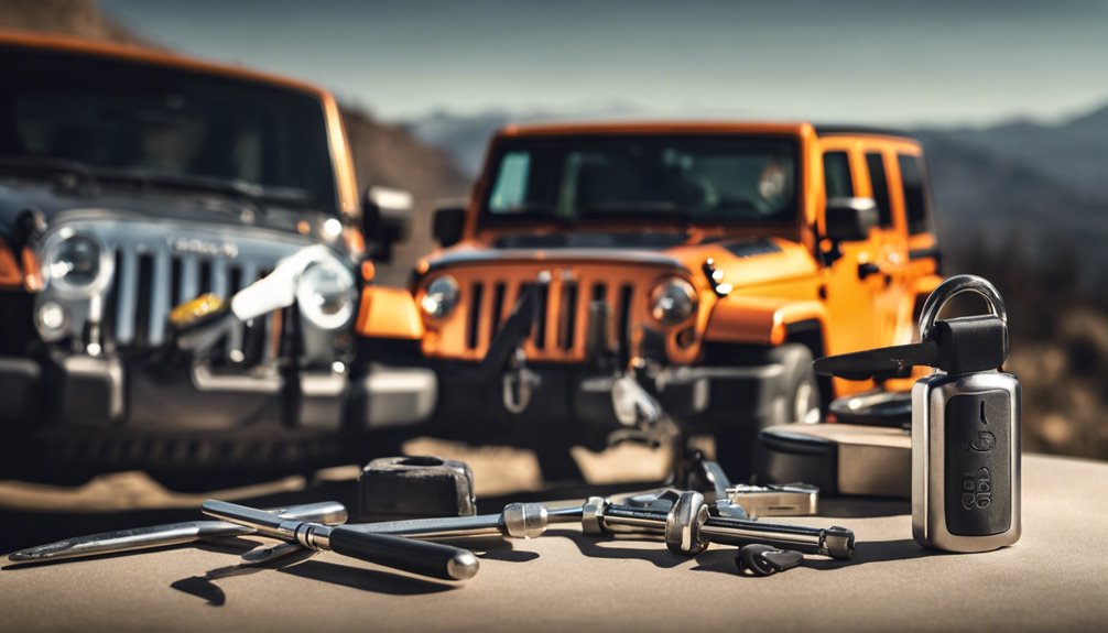 jeep wrangler key replacement services