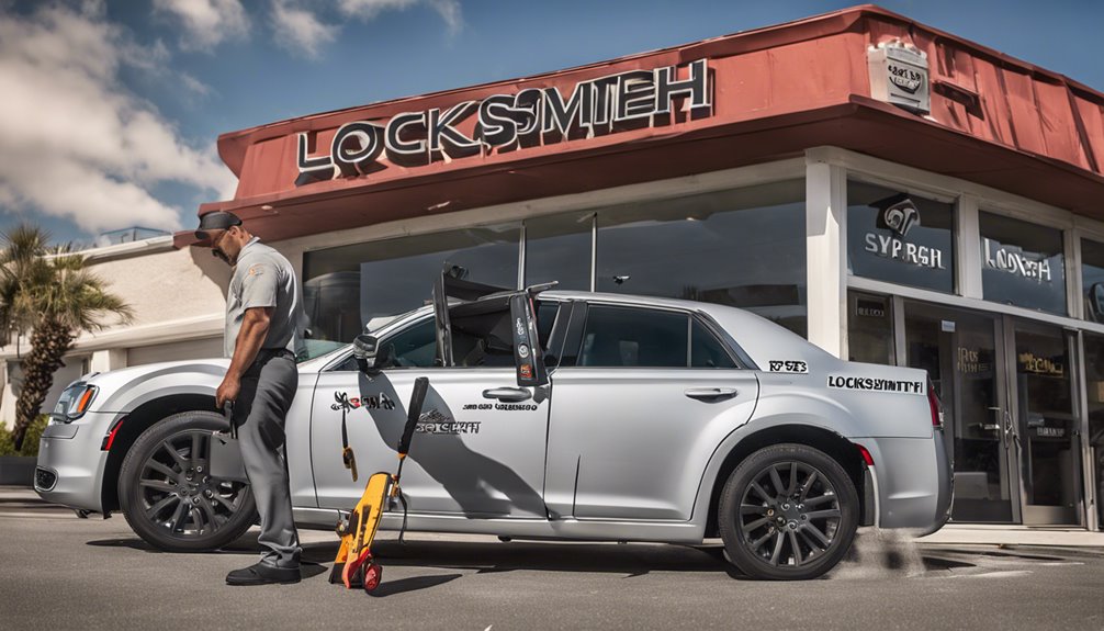 mobile locksmith service process