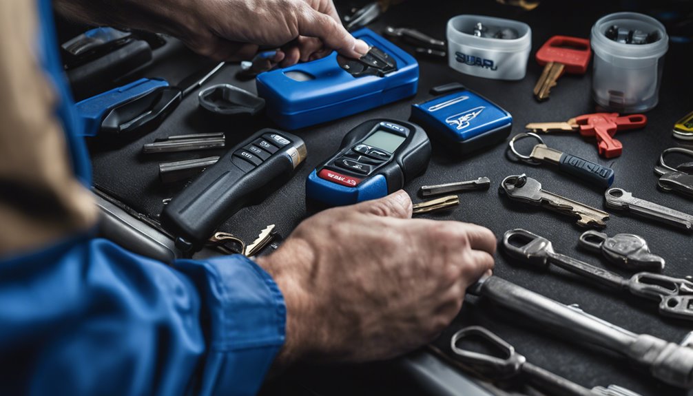 subaru key fob services