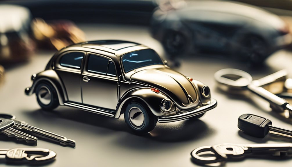 volkswagen beetle key replacement costs