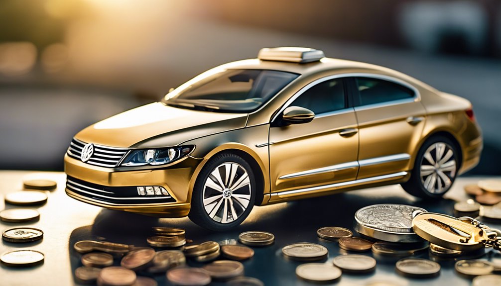 volkswagen cc key fob expenses