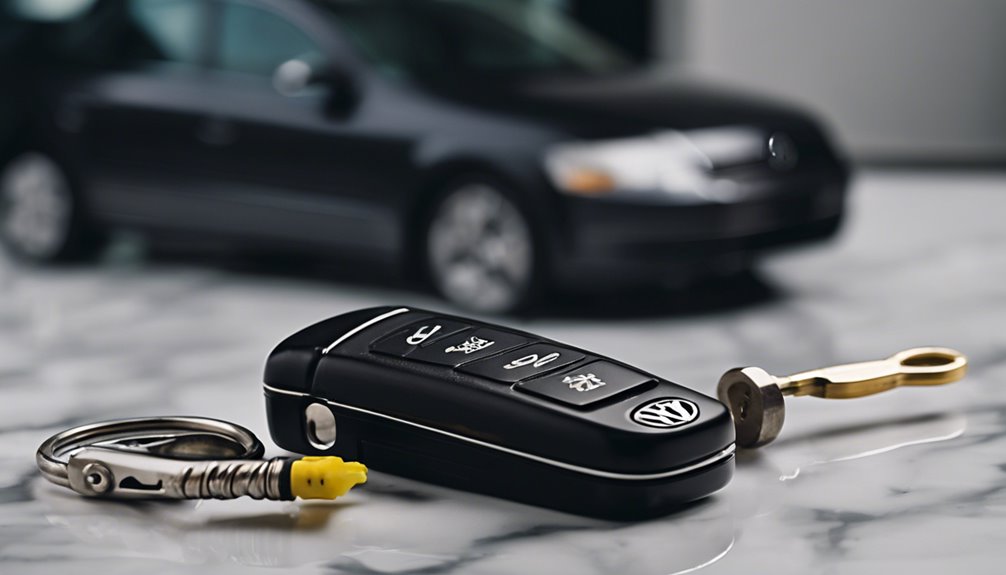 volkswagen passat key fob services