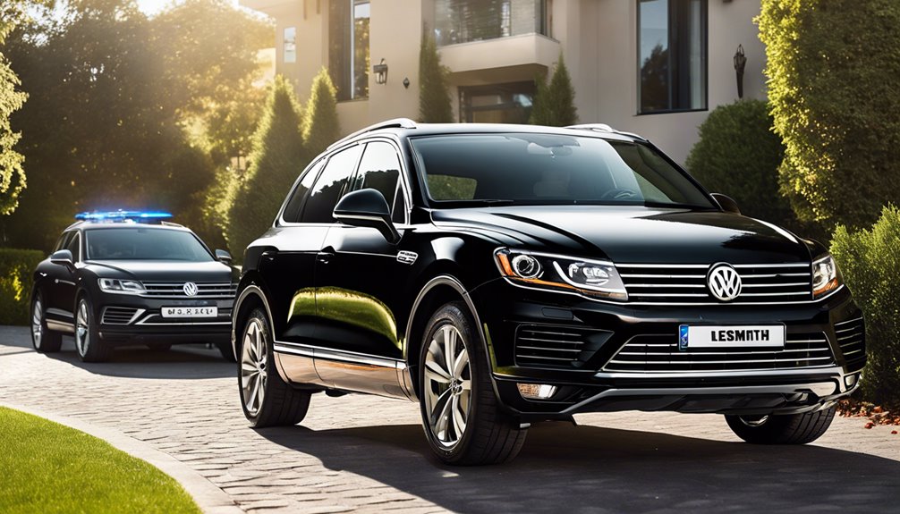 volkswagen touareg key services